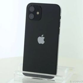 〔中古品〕 iPhone12 128GB ブラック MGHU3J／A SIMフリー【344】