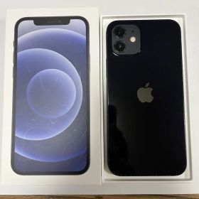 iPhone12 64GB ブラック SIMフリー 本体 箱あり 動作良好