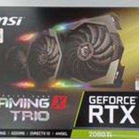 グラフィックカード GEFORCE RTX 2080 TI GAMING X T MSI