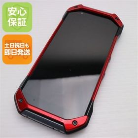 安心保証 美品 TORQUE 5G KYG01 レッド 白ロム SIMロック解除済み
