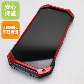 安心保証 美品 TORQUE 5G KYG01 レッド 白ロム