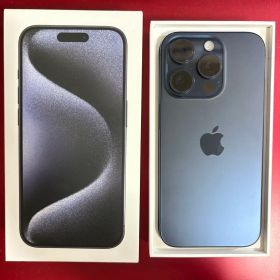 Apple iPhone 15Pro ブルーチタニウム128GB 本体