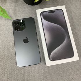 新品同様 iPhone 15Promax 256GB ブラック Apple版 SIMフリー 送料無料