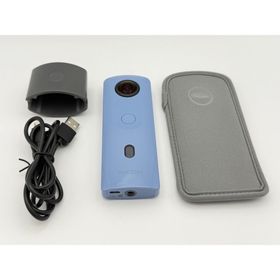 【極上美品】RICOH THETA SC2 ブルー オマケ付 リコー シータ(コンパクトデジタルカメラ)