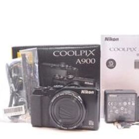【美品】Nikon COOLPIX A900 ブラック ニコン クールピクス デジタルカメラ 光学35倍ズーム