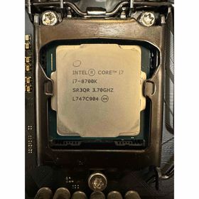 インテル(intel)のcpu core i7-8700k maximus hero wi-fi ac(PCパーツ)