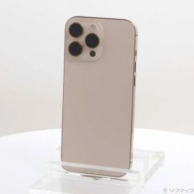 〔展示品〕 iPhone16 Pro Max 256GB デザートチタニウム 3N530J／A SIMフリー【198】