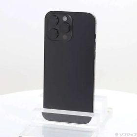 〔中古品〕 iPhone16 Pro Max 256GB ブラックチタニウム MYWG3J／A SIMフリー【269】