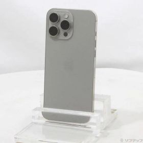 〔中古品〕 iPhone16 Pro Max 256GB ナチュラルチタニウム MYWK3J／A SIMフリー【196】