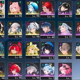 長離完凸＋モチ武器完凸、ツバキ3凸＋モチ武器無凸、アンコ完凸、ショアキ3凸、連携メールのみ、引退 | 鳴潮(Wuthering Waves)のアカウントデータ、RMTの販売・買取一覧