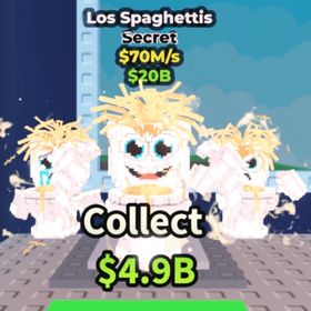La Spaghettis 秒間70m | ロブロックス(ROBLOX)のアカウントデータ、RMTの販売・買取一覧