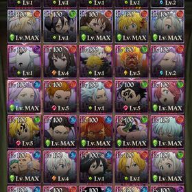 リリース当初〜 | グラクロのアカウントデータ、RMTの販売・買取一覧