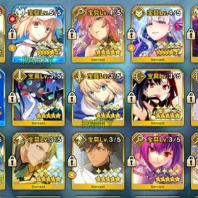 星5鯖×104種216体 バサトリア宝具５等 聖晶石1000個↑ 引退垢 | FGOのアカウントデータ、RMTの販売・買取一覧