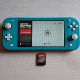 ジャンク品 ニンテンドースイッチライト本体、ソフト付き