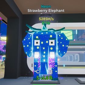 超激レア⁉️本日限定セール❗️neon strawberry elephant | フォートナイト(Fortnite)のアカウントデータ、RMTの販売・買取一覧