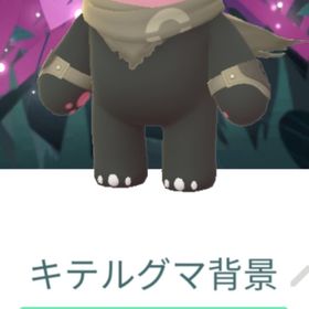 キテルグマ マント ワイルドエリア背景 トレード XL | ポケモンGOのアカウントデータ、RMTの販売・買取一覧
