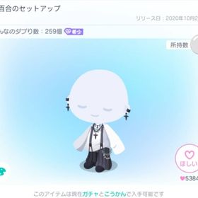 白百合のセットアップ | ピグパ(ピグパーティ)のアカウントデータ、RMTの販売・買取一覧