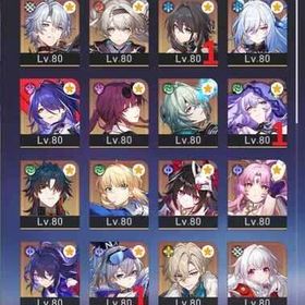 【引退アカウント】キャストリス 長夜月 トリビー マダム・ヘルタ ファイノン+餅 黄泉+餅 セイバー | 崩壊スターレイル(崩スタ)のアカウントデータ、RMTの販売・買取一覧