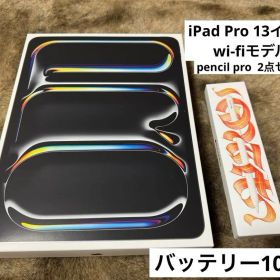 極美品 Apple iPad pro 13インチ512gb pencil pro
