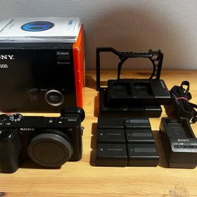 SONY α6500 ミラーレスカメラ リグケージ バッテリー6個 まとめて