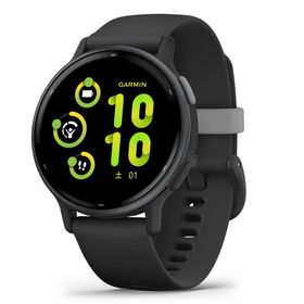GARMIN(ガーミン) vivoactive 5 Black/Slate フィットネスGPSウォッチ 睡眠管理/フィットネス年齢/お昼寝検出/Suica対応/心拍センサー/ス