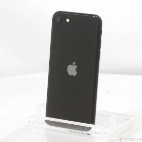 〔中古品〕 iPhone SE 第2世代 128GB ブラック MXD02J／A SIMフリー【344】