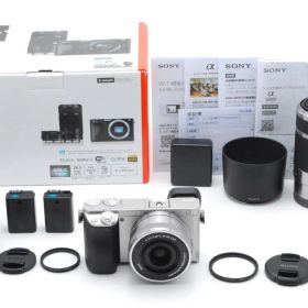 【美品】ソニー Sony α6000 ダブルレンズセット ILCE-6000Y