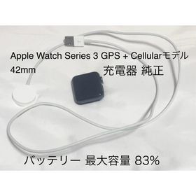 アップルウォッチ(Apple Watch)のApple Watch Series 3 GPS+Cellularモデル42mm(その他)