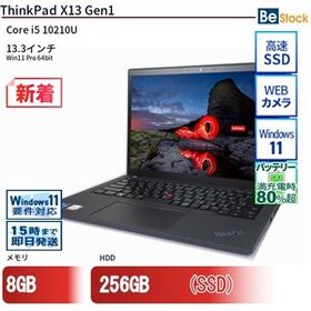 中古 ノートパソコン Lenovo レノボ ThinkPad X13 Gen1 20T3SCXG00 Core i5 メモリ：8GB 6ヶ月保証