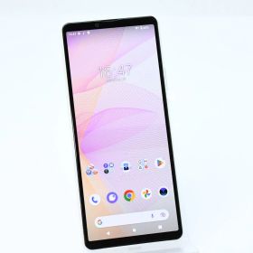 【液晶美品＊電池良好】SIMフリー au Xperia 10 III SOG04 ホワイト