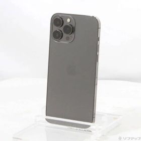 〔中古品〕 iPhone13 Pro Max 512GB グラファイト MLJQ3J／A SIMフリー【344】
