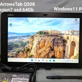 Fujitsu ARROWS Tab Q508/SE (CPU7 SSD 64GB /Windows11