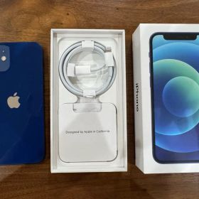 Apple iPhone mini 12 ブルー 本体 箱ケーブル付