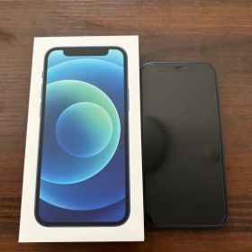 iPhone12mini 青色 箱 未使用充電器付き256GB