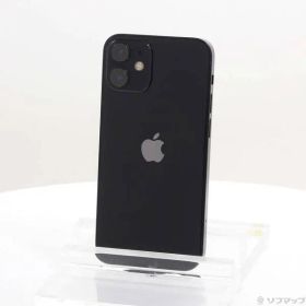 〔中古品〕 iPhone12 mini 128GB ブラック MGDJ3J／A SIMフリー【349】