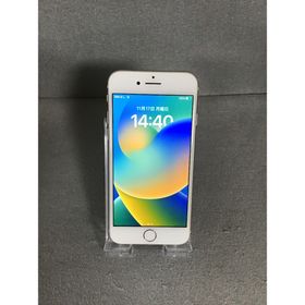 アップル(Apple)の美品 国内版 SIMフリー iPhone8 64GB シルバー色(スマートフォン本体)