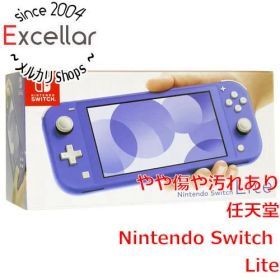 [bn:12] 任天堂 Nintendo Switch Lite(ニンテンドースイッチ ライト) HDH-S-BBZAA ブルー 本体のみ 本体・液晶画面いたみ 元箱あり
