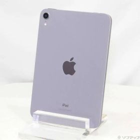 〔中古品〕 iPad mini 第6世代 256GB パープル MK7X3J／A Wi-Fi【377】