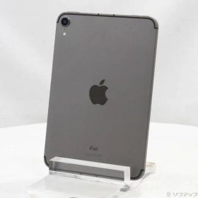 〔中古品〕 iPad mini 第6世代 256GB スペースグレイ MK8F3J／A docomoロック解除SIMフリー【344】