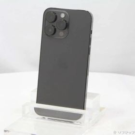 〔中古品〕 iPhone14 Pro Max 256GB スペースブラック MQ9A3J／A SIMフリー 〔ネットワーク利用制限▲〕【377】