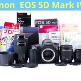 Canon EOS 5D Mark IV標準&望遠&単焦点トリプルレンズセット