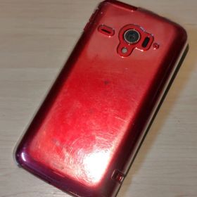 シャープ AQUOS PHONE ZETA SH-06E レッド 画面割れ