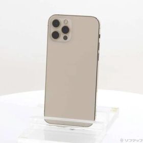 〔中古品〕 iPhone12 Pro 512GB ゴールド MGMH3J／A SIMフリー【349】