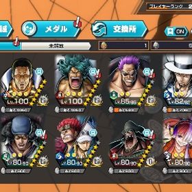 引退垢6.5周年超フェスコンプバウンティラッシュ引退垢超フェス10体ニカ、黄猿Level100 | バウンティラッシュのアカウントデータ、RMTの販売・買取一覧