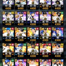 引退 古参 極122人 Sランク191人 Aレベマ390人 | プロスピAのアカウントデータ、RMTの販売・買取一覧