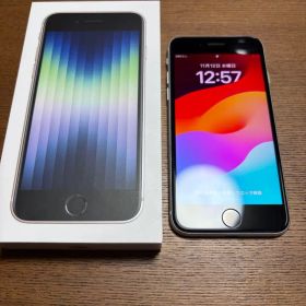 iPhone SE 3 128G スターライトホワイト