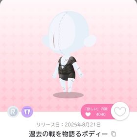 過去の戦を物語るボディー 双子分 | ポケコロツイン(ポケツイ)のアカウントデータ、RMTの販売・買取一覧