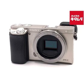 【中古】 【並品】 ソニー α6000 ボディ シルバー [ILCE-6000 S]