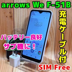 SIMフリー 本体 arrows We F-51B 64GB 479G ホワイト