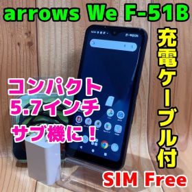 SIMフリー 本体 arrows We 64 GB 512G ネイビー 電池良好